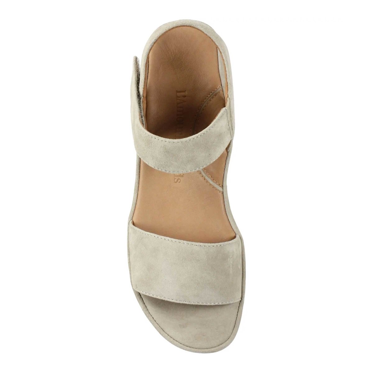 L'Amour Des Pieds Women's Abrilla Taupe Suede - 3009007 - Tip Top Shoes of New York