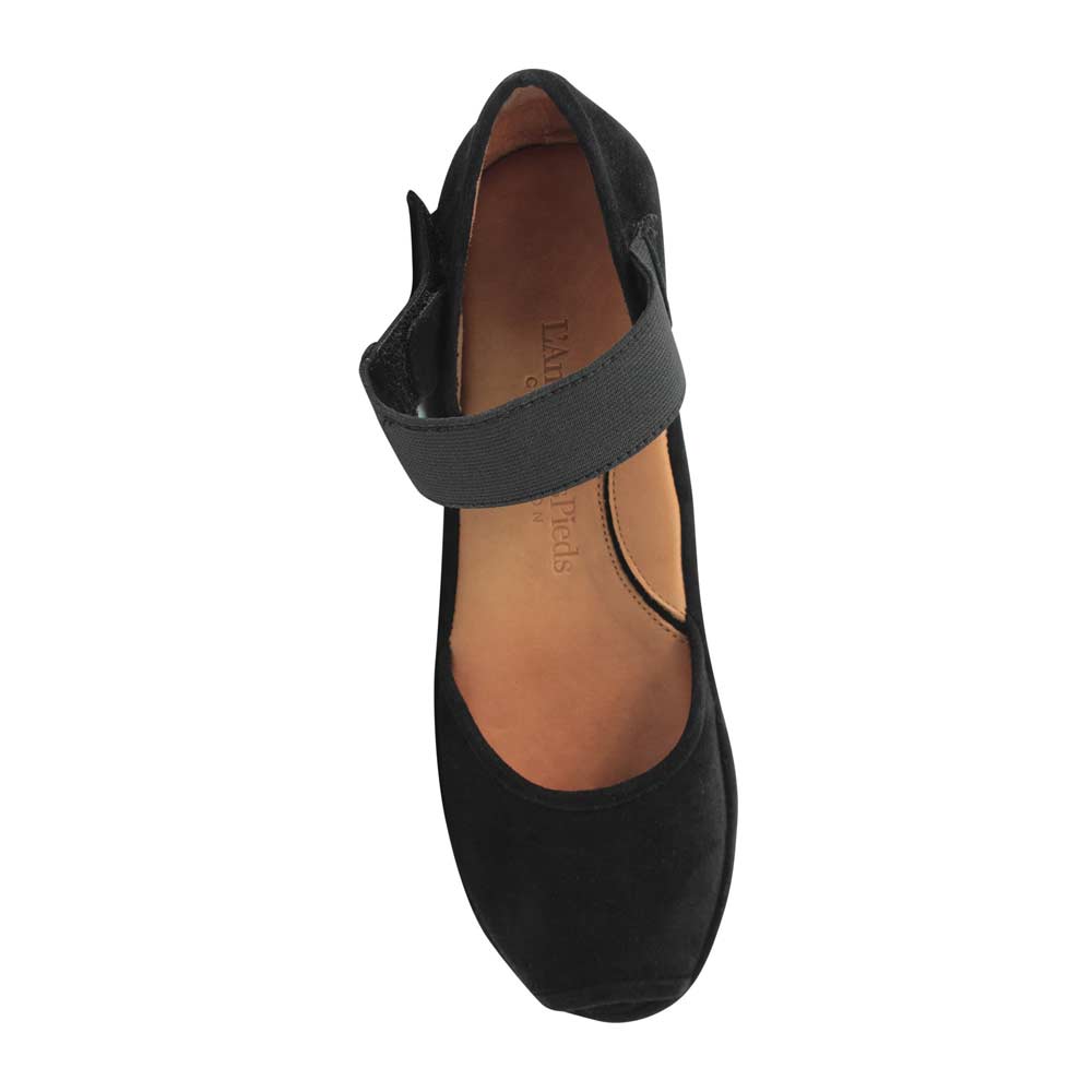 L'Amour Des Pieds Women's Amadour Black Suede - 339865 - Tip Top Shoes of New York
