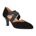 LAmour Des Pieds Women's Bishar Black Suede - 3010581 - Tip Top Shoes of New York