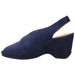 L'Amour Des Pieds Women's Odetta Navy Suede - 903731 - Tip Top Shoes of New York