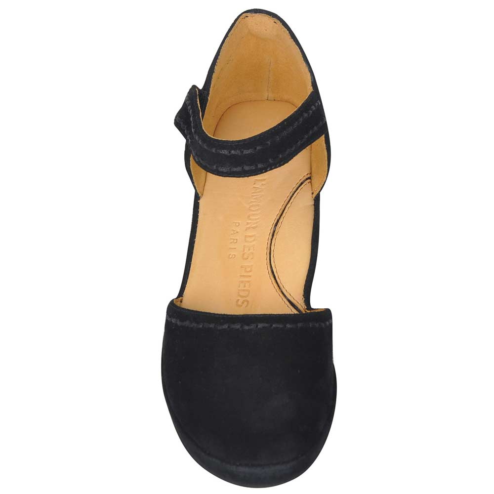 L'Amour Des Pieds Women's Orva Black Suede - 903747 - Tip Top Shoes of New York