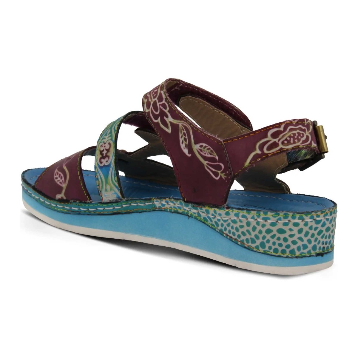 L'Artiste By Spring Step Women's Sumacah Aqua Multi - 3008804 - Tip Top Shoes of New York