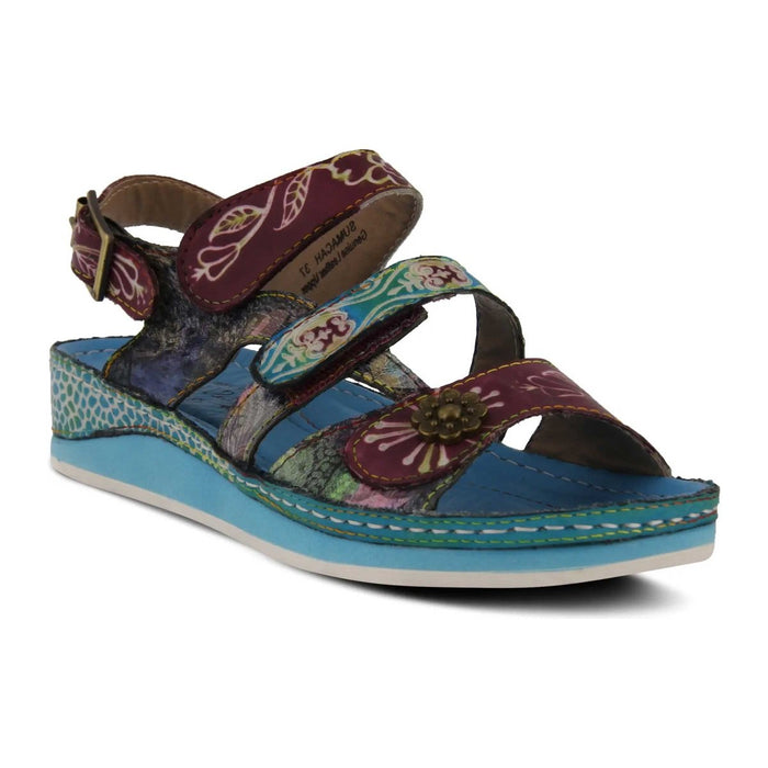 L'Artiste By Spring Step Women's Sumacah Aqua Multi - 3008804 - Tip Top Shoes of New York