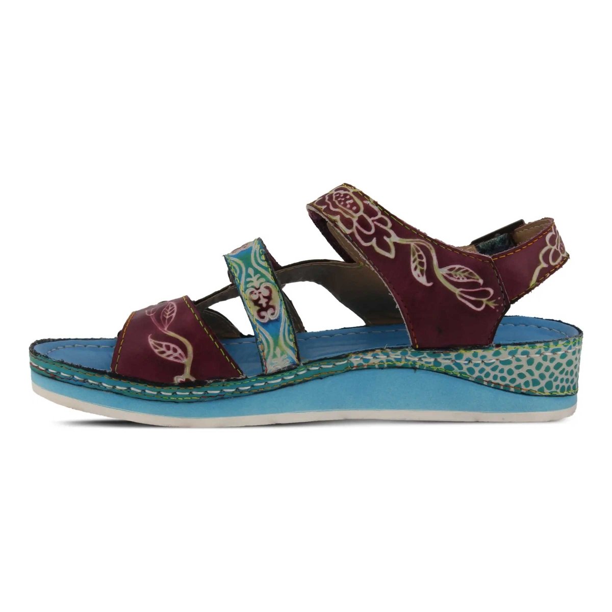 L'Artiste By Spring Step Women's Sumacah Aqua Multi - 3008804 - Tip Top Shoes of New York