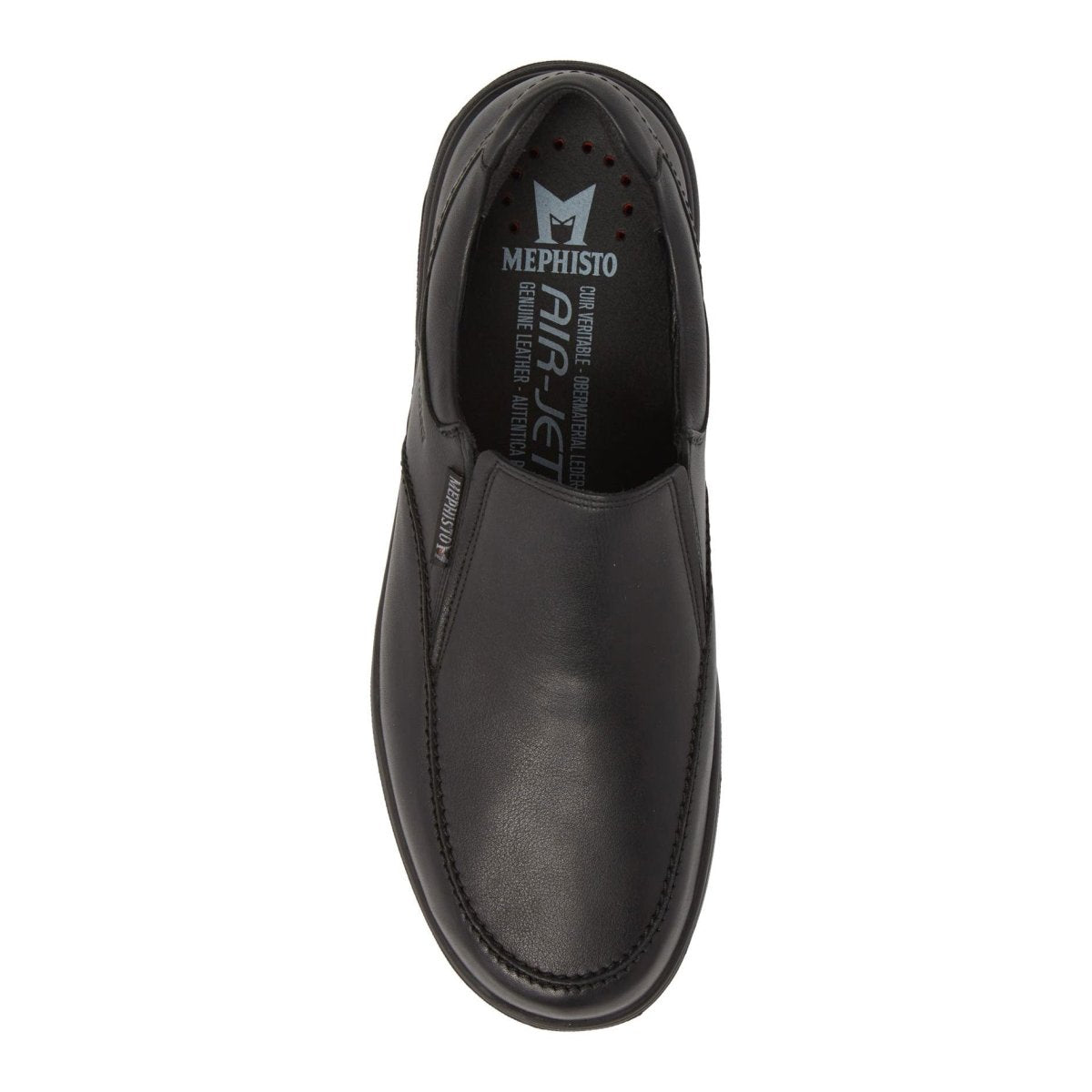 Mephisto Men's Davy Black Waterproof - 3007029 - Tip Top Shoes of New York