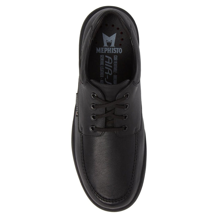 Mephisto Men's DoukHydroProtect Moc Toe Derby Black Waterproof - 349519 - Tip Top Shoes of New York