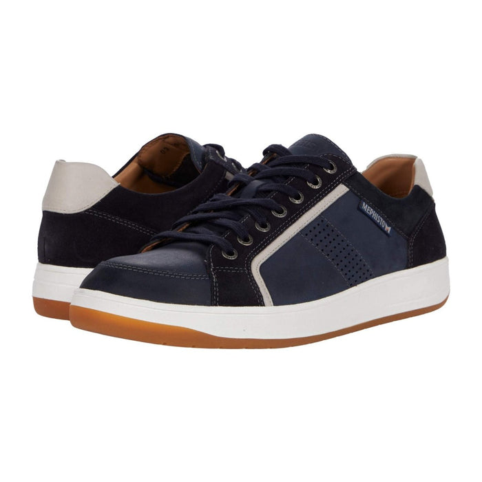 Mephisto Men's Harrison Navy Grizzly Nubuck - 9005346 - Tip Top Shoes of New York