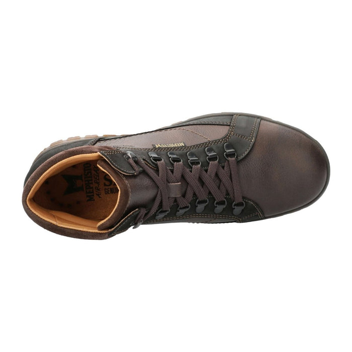 Mephisto Men's Pitt Dark Brown Nevada - 7726565 - Tip Top Shoes of New York