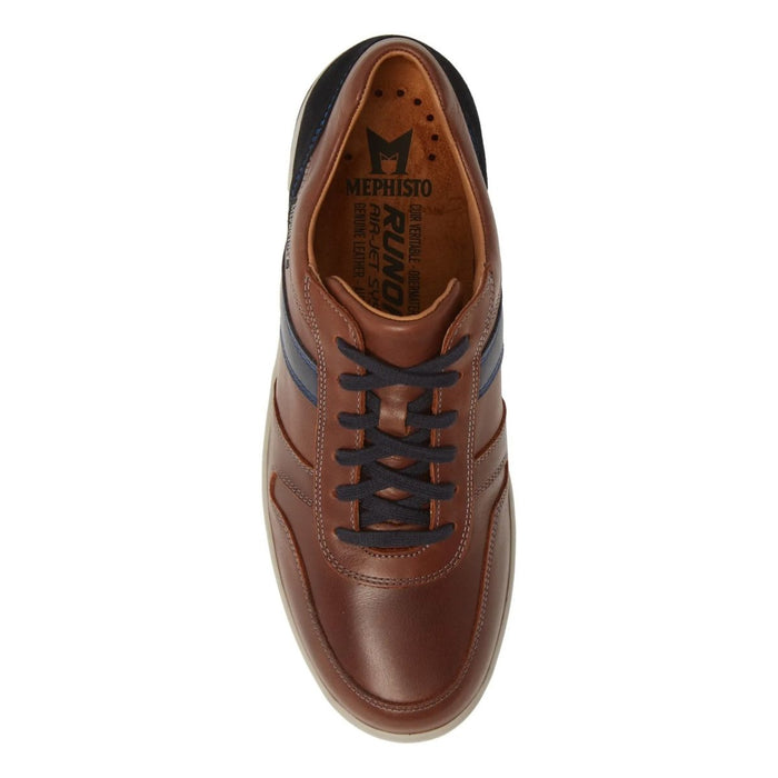 Mephisto Men's Vito Tan/Navy Nubuck - 862533 - Tip Top Shoes of New York