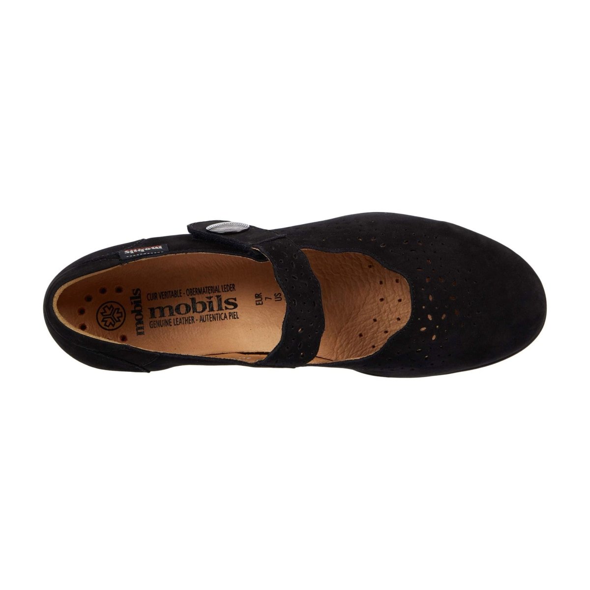 Mephisto Mobils Women's Fabienne Black Nubuck - Tip Top Shoes of