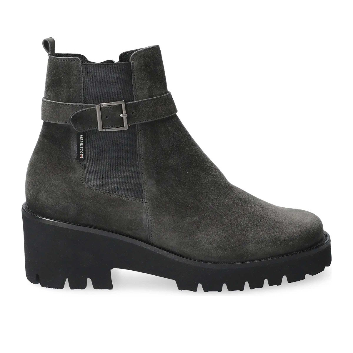 alpe grey suede boots