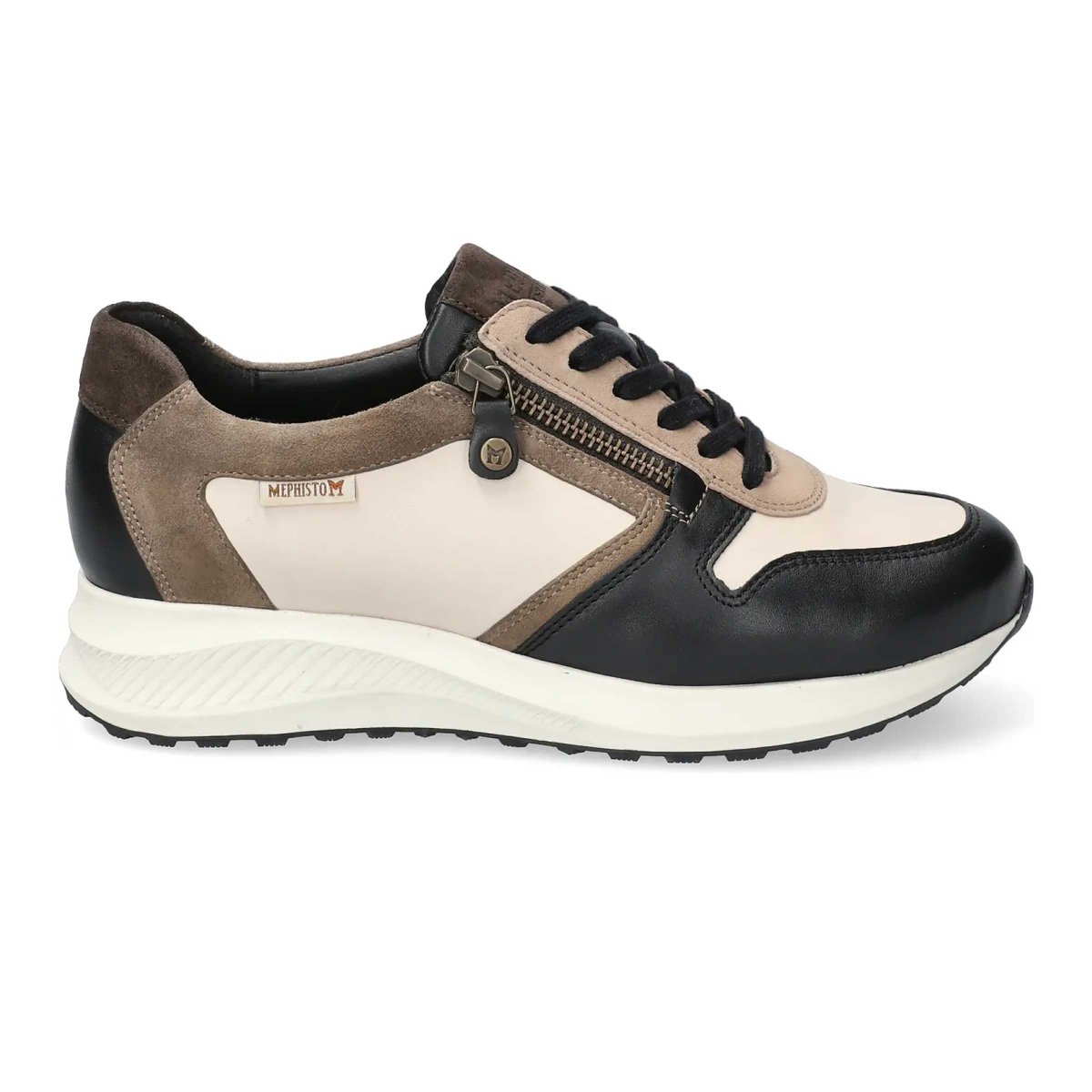 Mephisto Women's Kim Black/Fog - 3015562 - Tip Top Shoes of New York