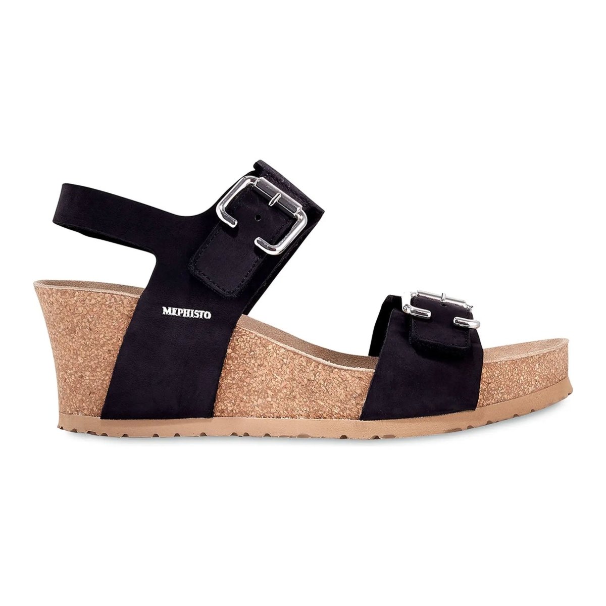 Mephisto Women's Lissandra Black Nubuck - 9005230 - Tip Top Shoes of New York