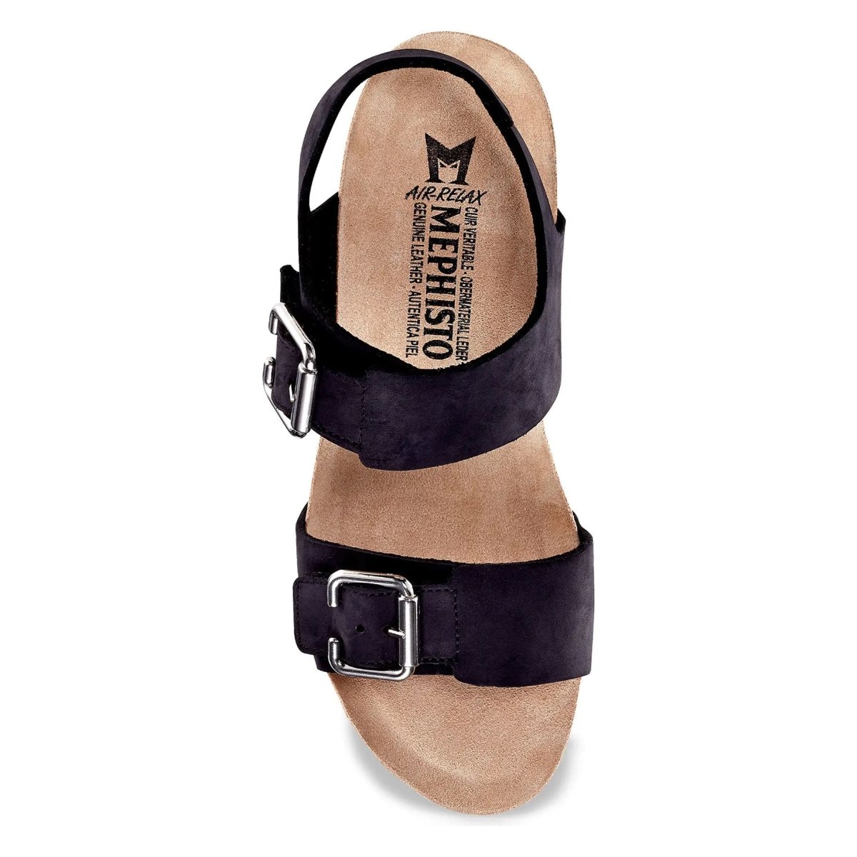 Mephisto Women's Lissandra Black Nubuck - 9005230 - Tip Top Shoes of New York