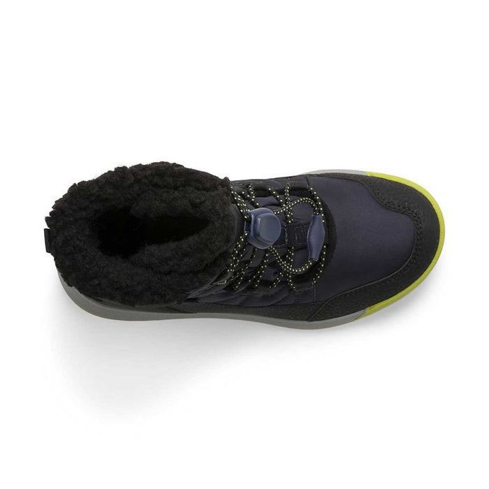 Merrell Boy's Snow Crush Navy/Green Waterproof - 1063331 - Tip Top Shoes of New York
