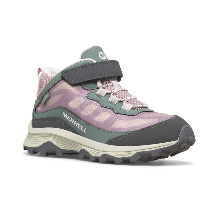 Merrell GS (Grade School) Moab Speed Dusty Pink Olive Waterproof - 1074801 - Tip Top Shoes of New York