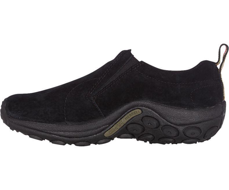 Merrell Women's Jungle Moc Black Suede - 400359703018 - Tip Top Shoes of New York