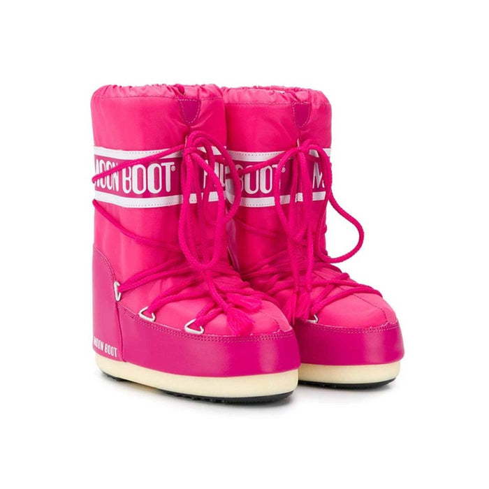 Moon Boot Girl's Icon Nylon Fuchsia - 1068313 - Tip Top Shoes of New York