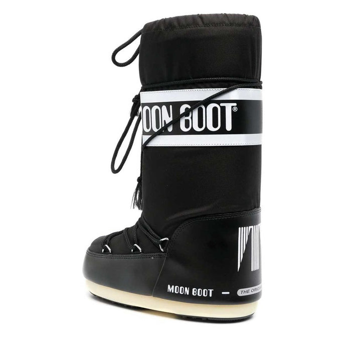 Moon Boot Women's Nylon Original Black/White - 1068319 - Tip Top Shoes of New York