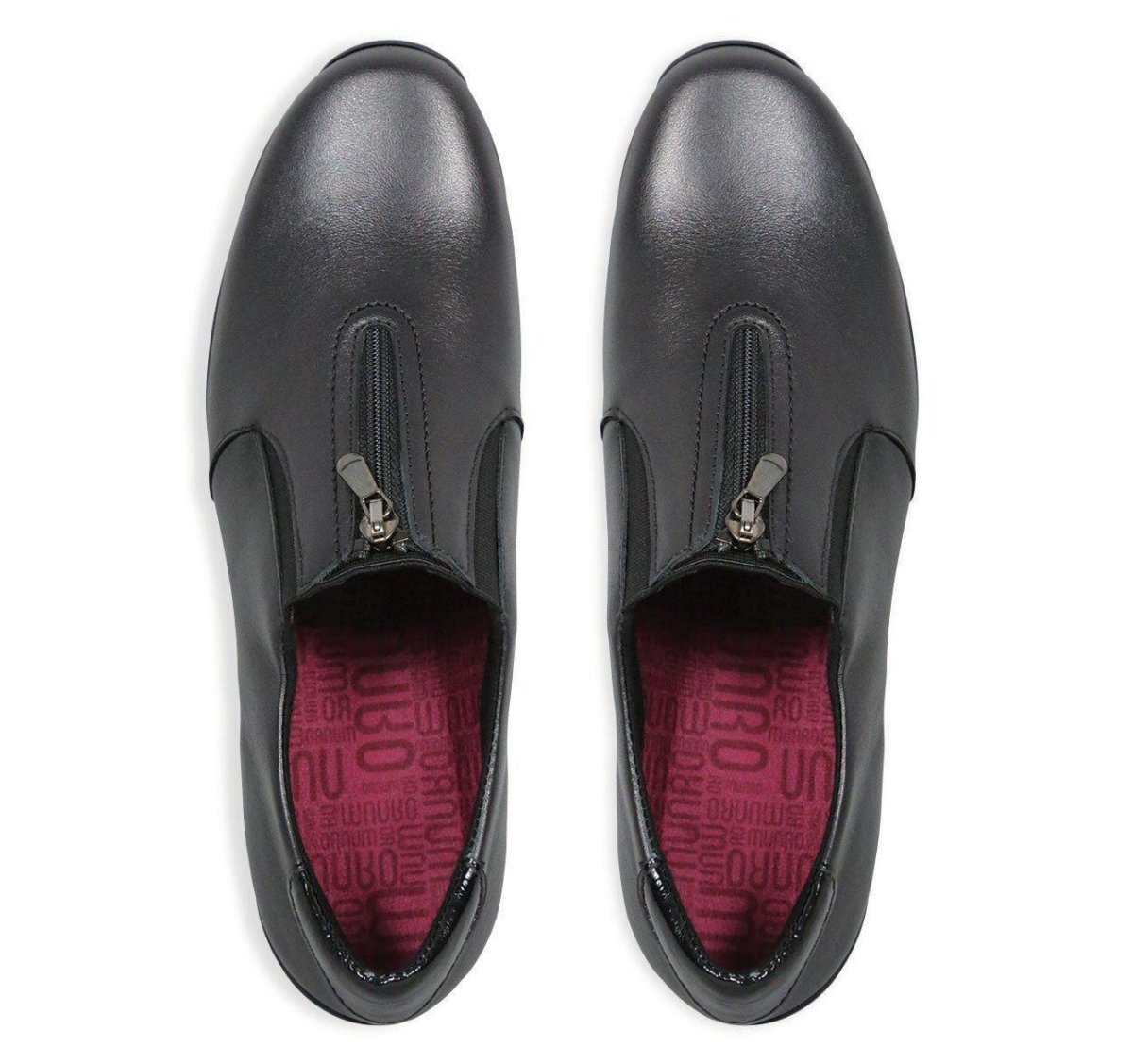 Munro Women's Berkley Black Leather - 407998204029 - Tip Top Shoes of New York