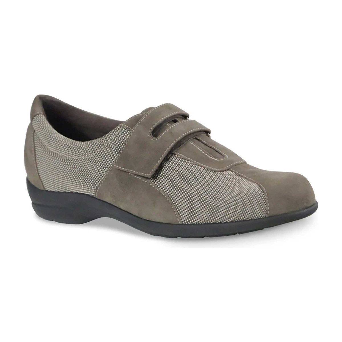Munro Women's Joliet II Khaki Fabric/Suede - 3013951 - Tip Top Shoes of New York