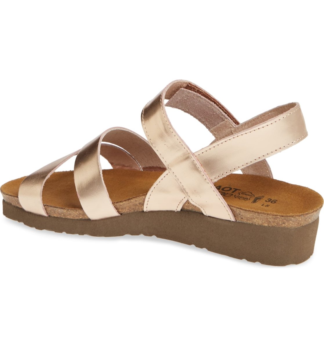 Naot Women's Kayla Rose Gold Leather - 10010122 - Tip Top Shoes of New York