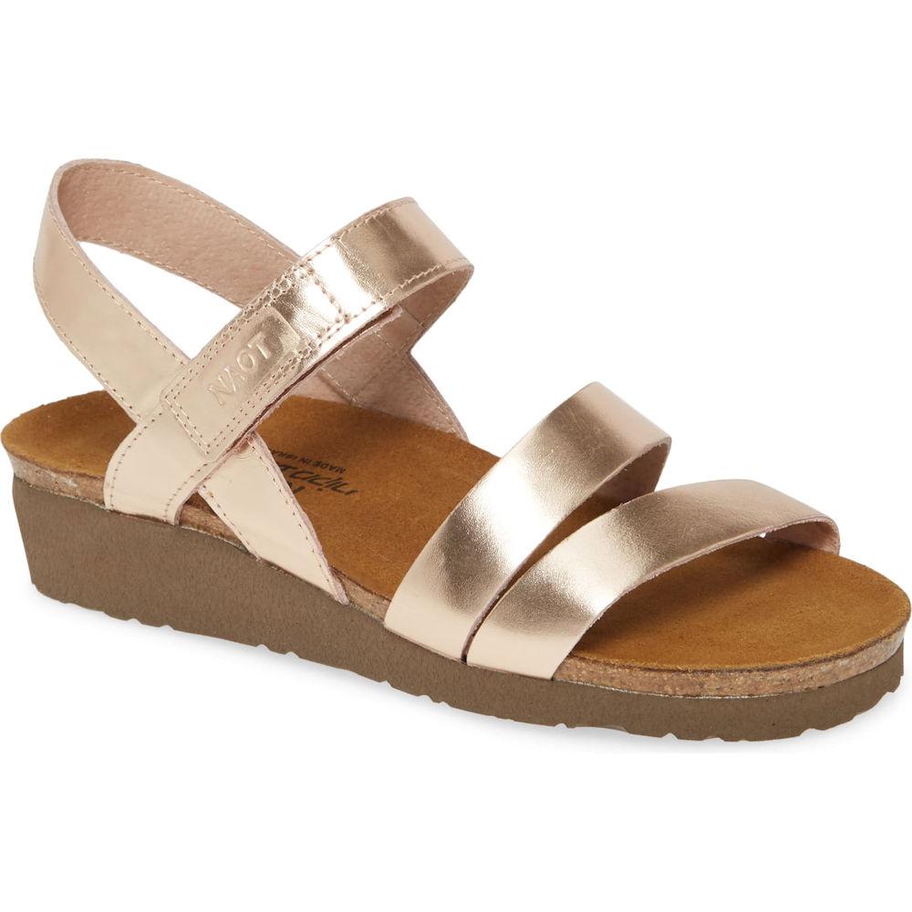 Naot Women's Kayla Rose Gold Leather - Tip Top Shoes of New York