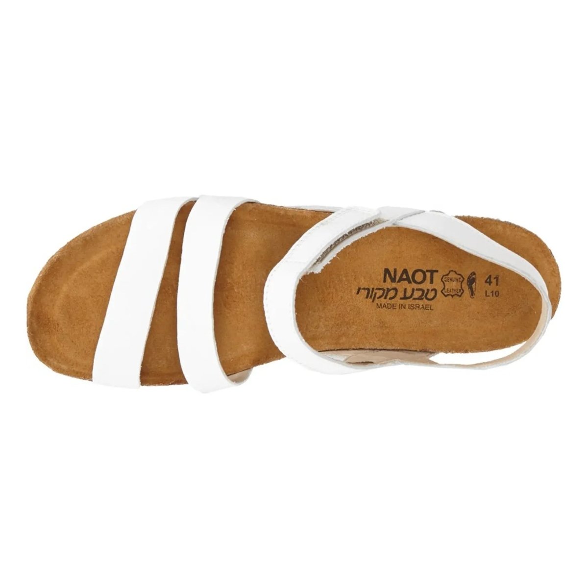 Naot Women's Kayla White Leather - 402661201015 - Tip Top Shoes of New York