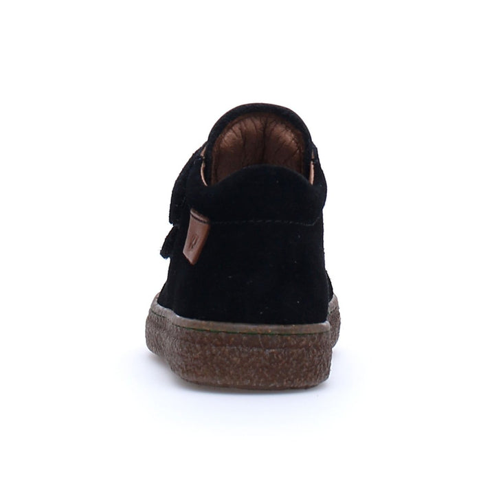 Naturino Boys Albus Desert Black Suede 2 Velcro (Sizes 30-34) - 1053827 - Tip Top Shoes of New York
