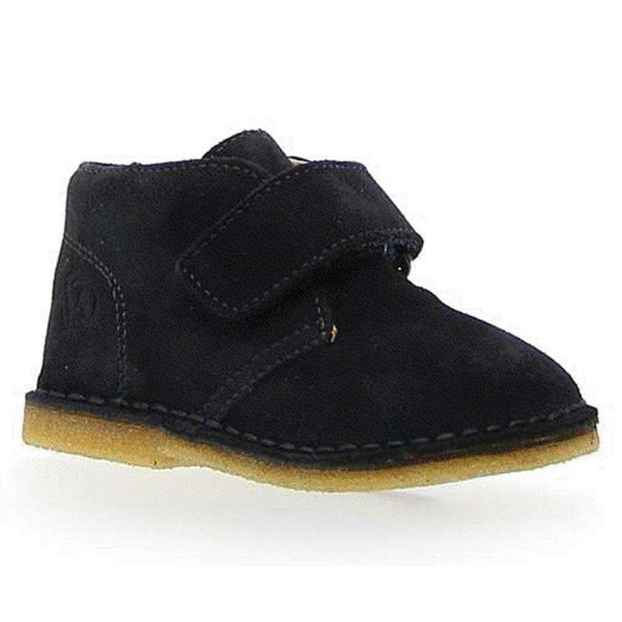 Naturino Boy's Choco Desert Navy Suede Velcro (Sizes 33-35) - 844113 - Tip Top Shoes of New York