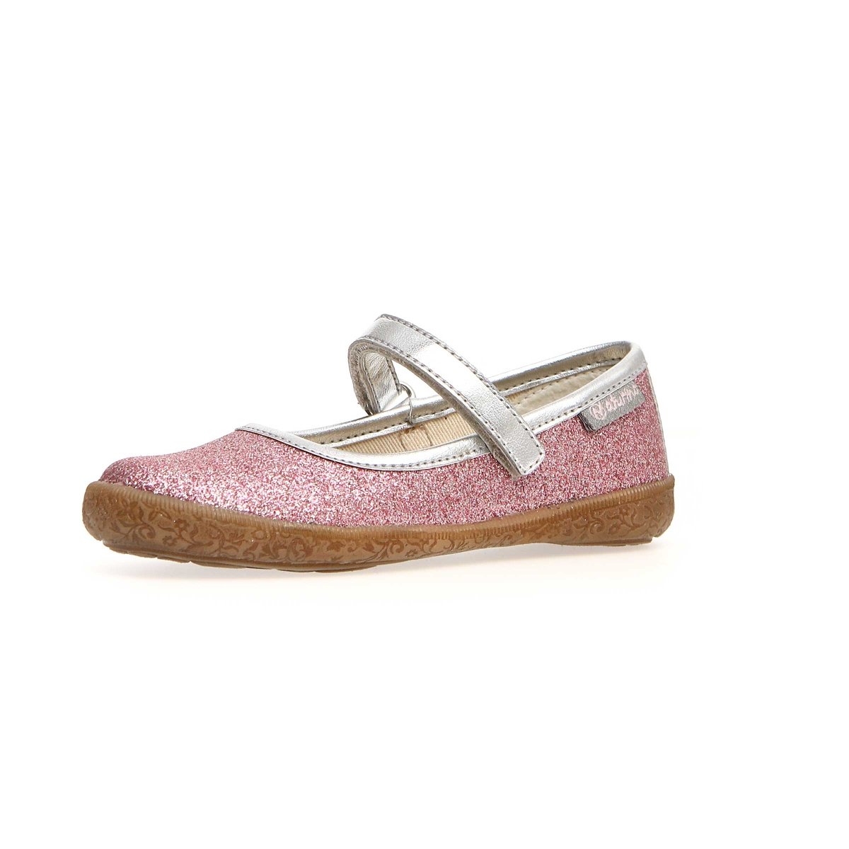 Naturino Girl's Pavia Pink Glitter Mary Jane (Sizes 30-32) - 1082363 - Tip Top Shoes of New York