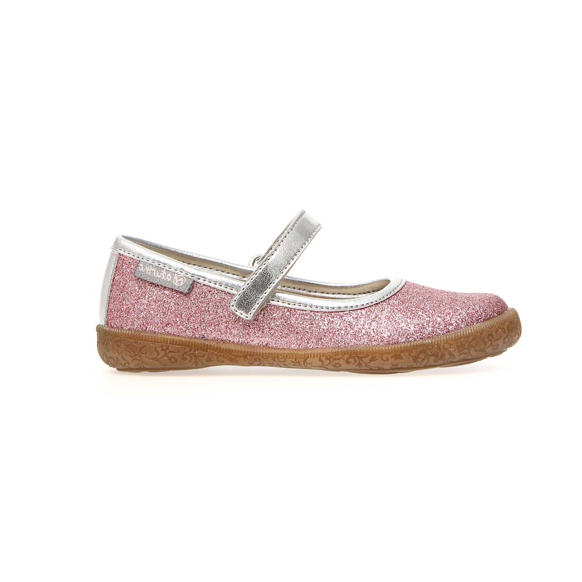 Naturino Girl's Pavia Pink Glitter Mary Jane (Sizes 30-32) - 1082363 - Tip Top Shoes of New York