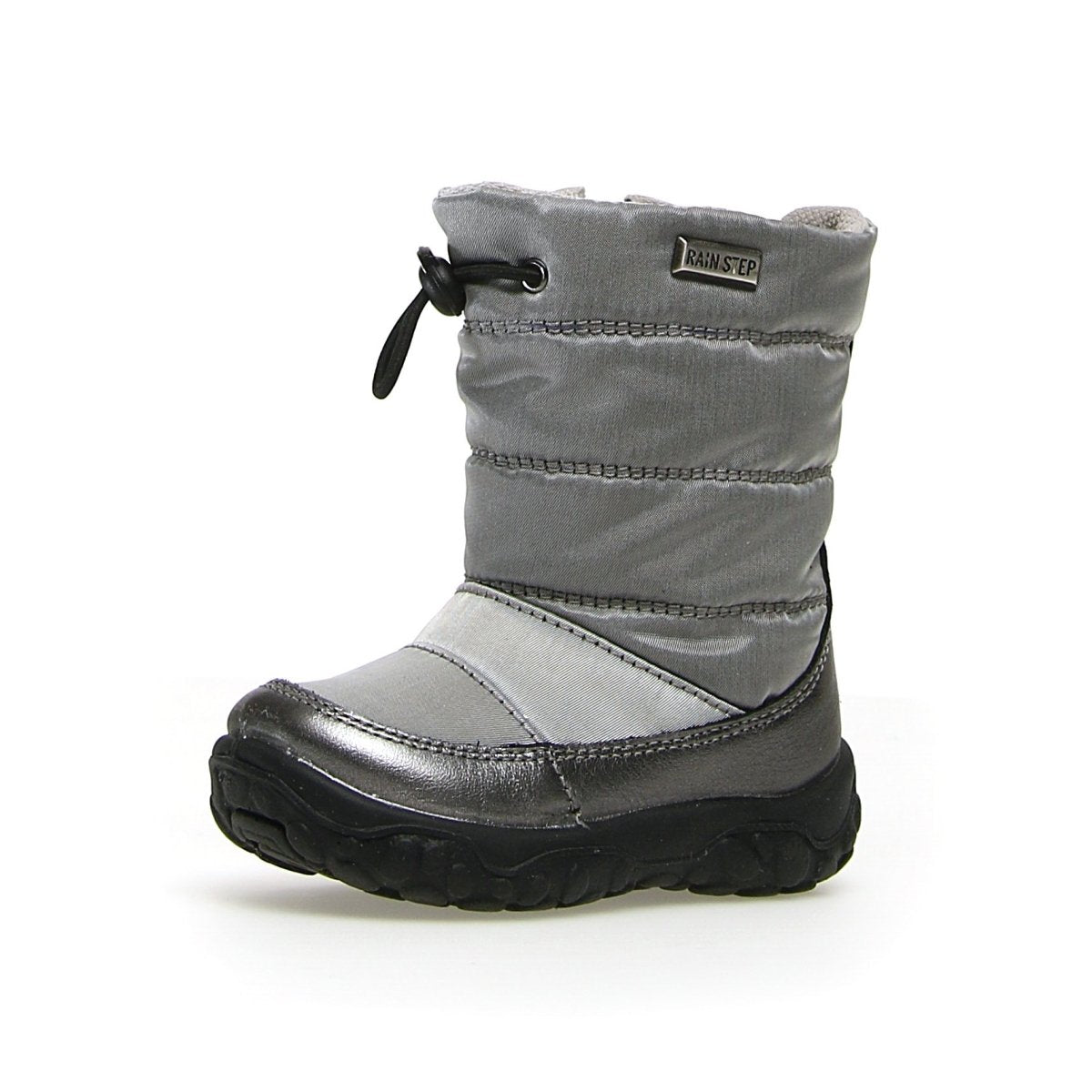 Naturino Girl's Poznurr (Size 21-26) Metallic Silver Waterproof - 1053383 - Tip Top Shoes of New York