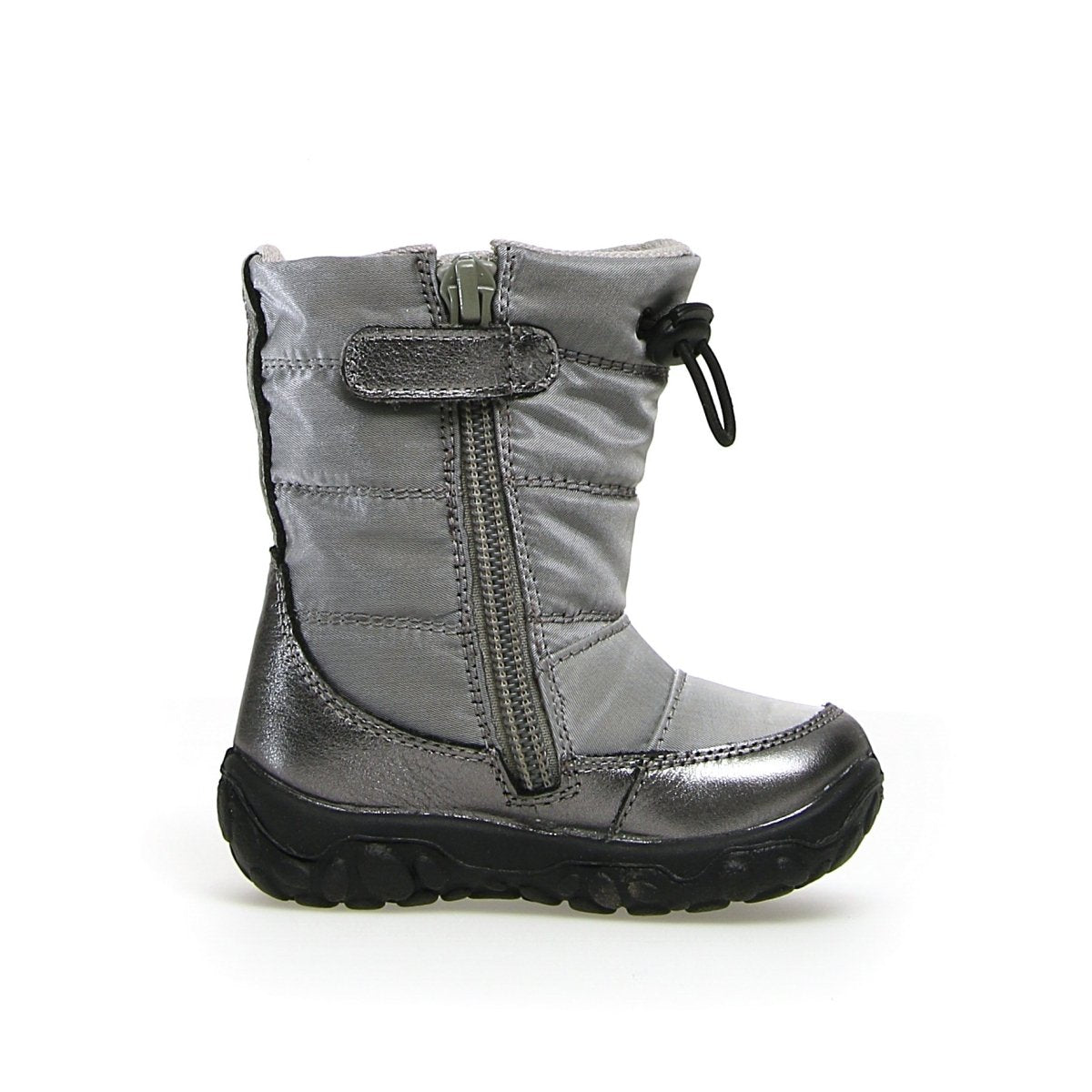 Naturino Girl's Poznurr (Size 21-26) Metallic Silver Waterproof - 1053383 - Tip Top Shoes of New York