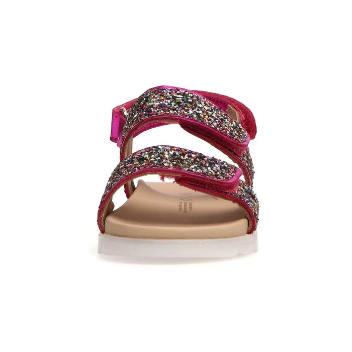 Naturino Girls PS (Preschool) Pink Multi Glitter Sandal - 1072618 - Tip Top Shoes of New York