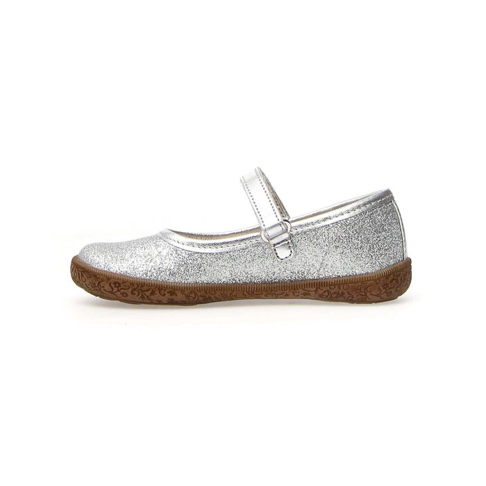 Naturino Girl's (Sizes 26-29) Pavia Silver Glitter - 1072926 - Tip Top Shoes of New York