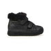 Naturino Girl's (Sizes 27-32) Dellen Black Glitter/Fur Lined Waterproof - 1067754 - Tip Top Shoes of New York