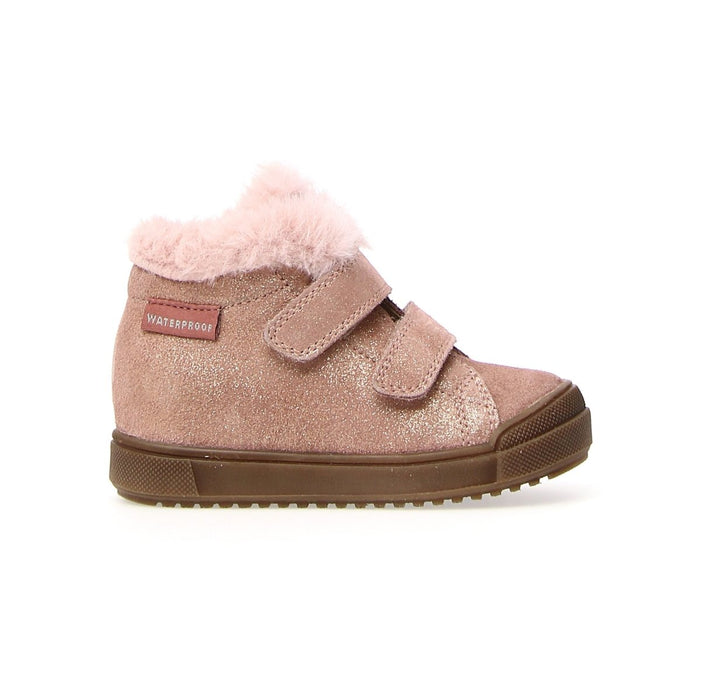 Naturino Girl's (Sizes 27-32) Dellen Rose Glitter/Fur Lined Waterpoof - 1067772 - Tip Top Shoes of New York