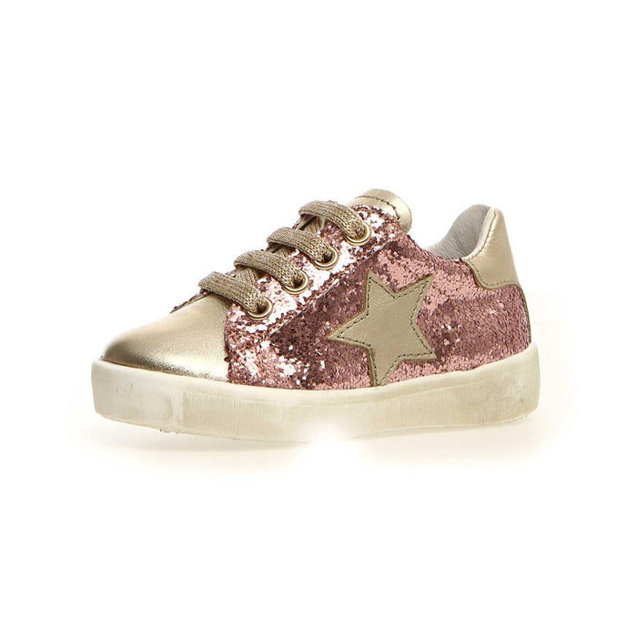 Naturino Girl's (Sizes 29-32) Annie Metallic Glitter/Star - 1078535 - Tip Top Shoes of New York
