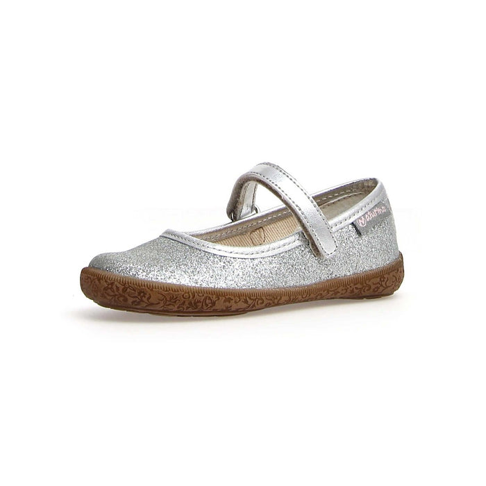Naturino Girl's (Sizes 30-34) Pavia Silver Glitter - 1072951 - Tip Top Shoes of New York