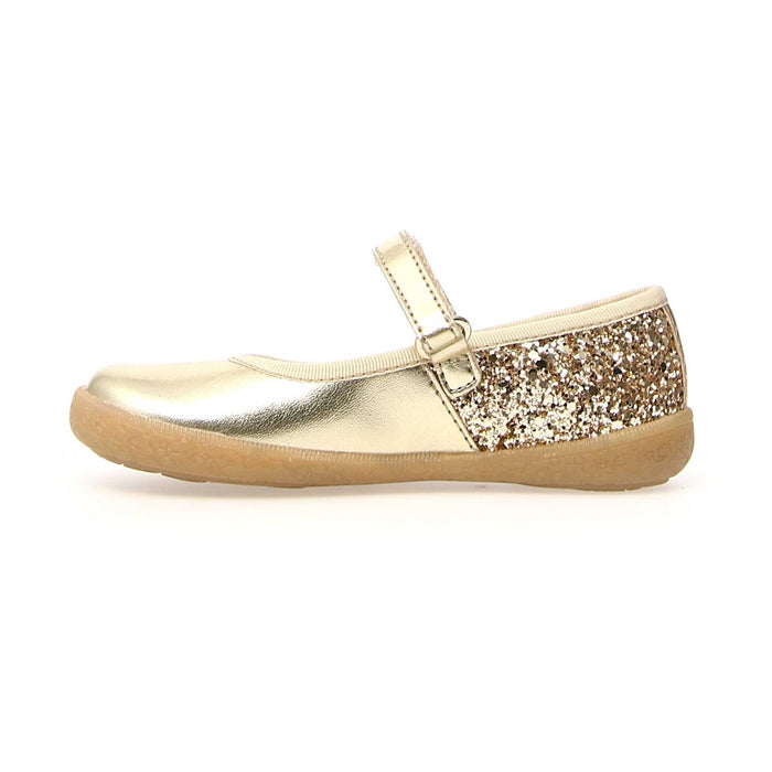 Naturino Girl's (Sizes 31-34) Frollik Gold Patent/Sparkle - 1078465 - Tip Top Shoes of New York