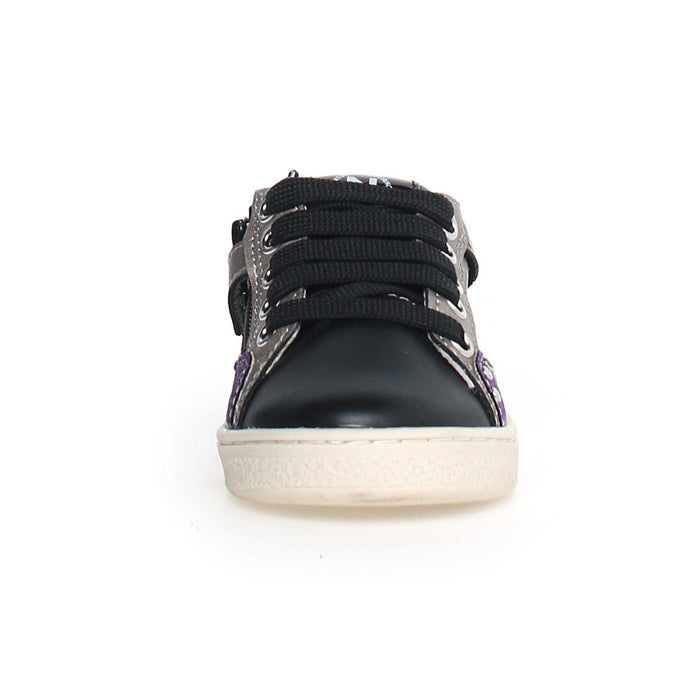 Naturino (Sizes 33-34) Quar Black/Purple/Rhinestones - 1076036 - Tip Top Shoes of New York