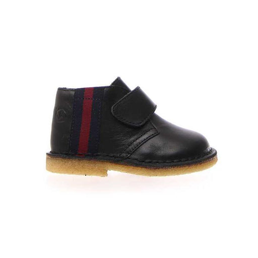 Naturino Toddler's Cuneo Desert Black Leather/Red Stripes (Sizes 24-26) - 921244 - Tip Top Shoes of New York