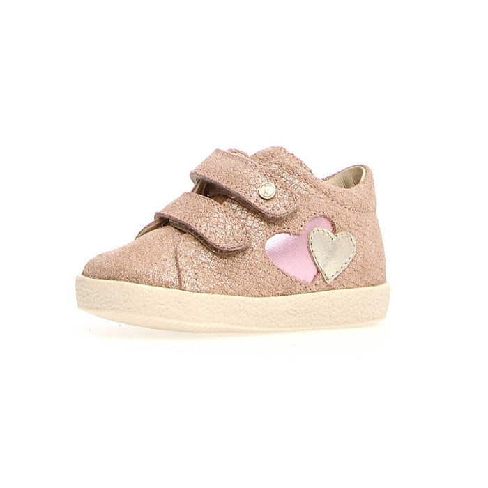 Naturino Toddler's Molley Double Metallic Heart/Rose - 1078356 - Tip Top Shoes of New York