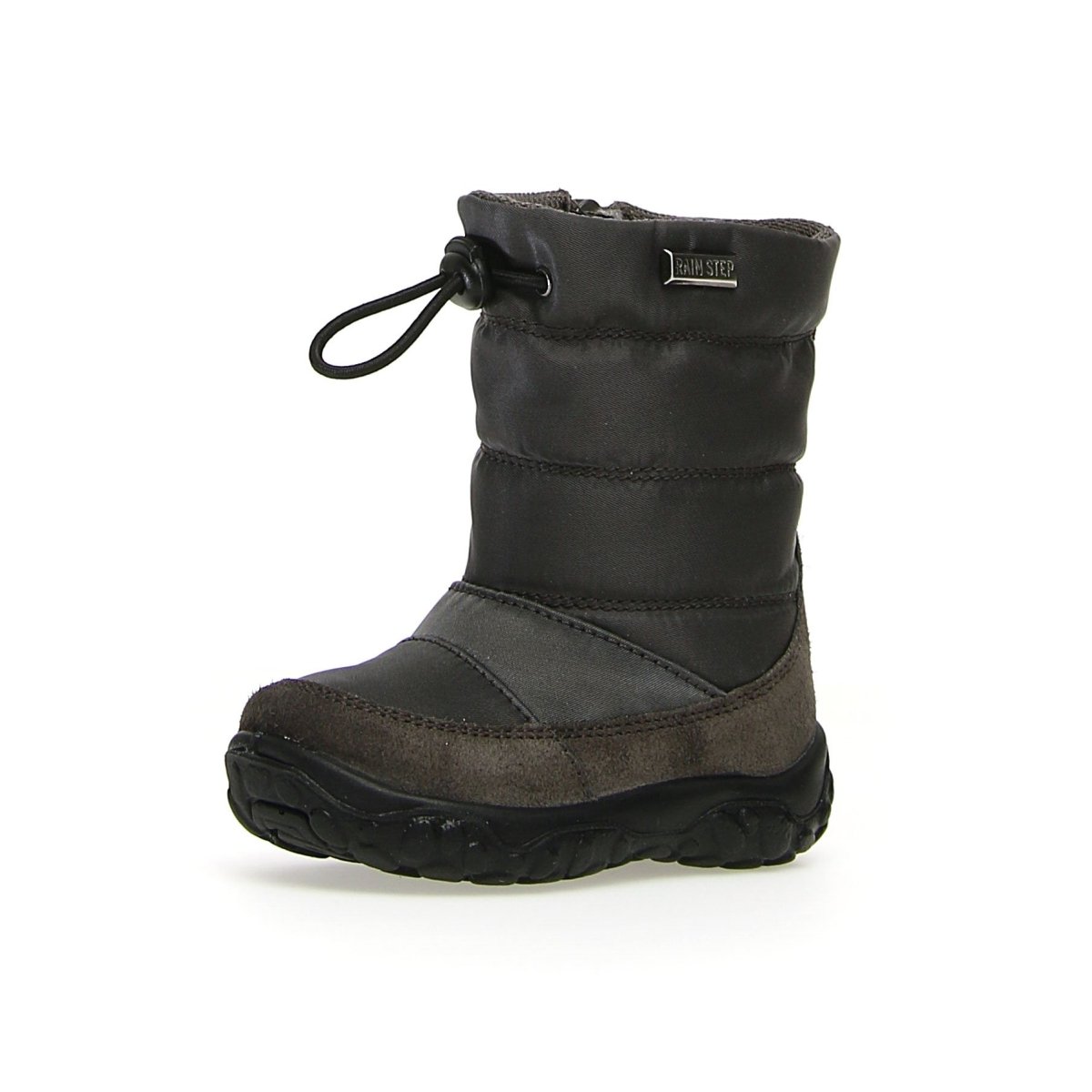 Naturino Toddler's Poznurr Grey Fabric Waterproof Boot - 844342 - Tip Top Shoes of New York