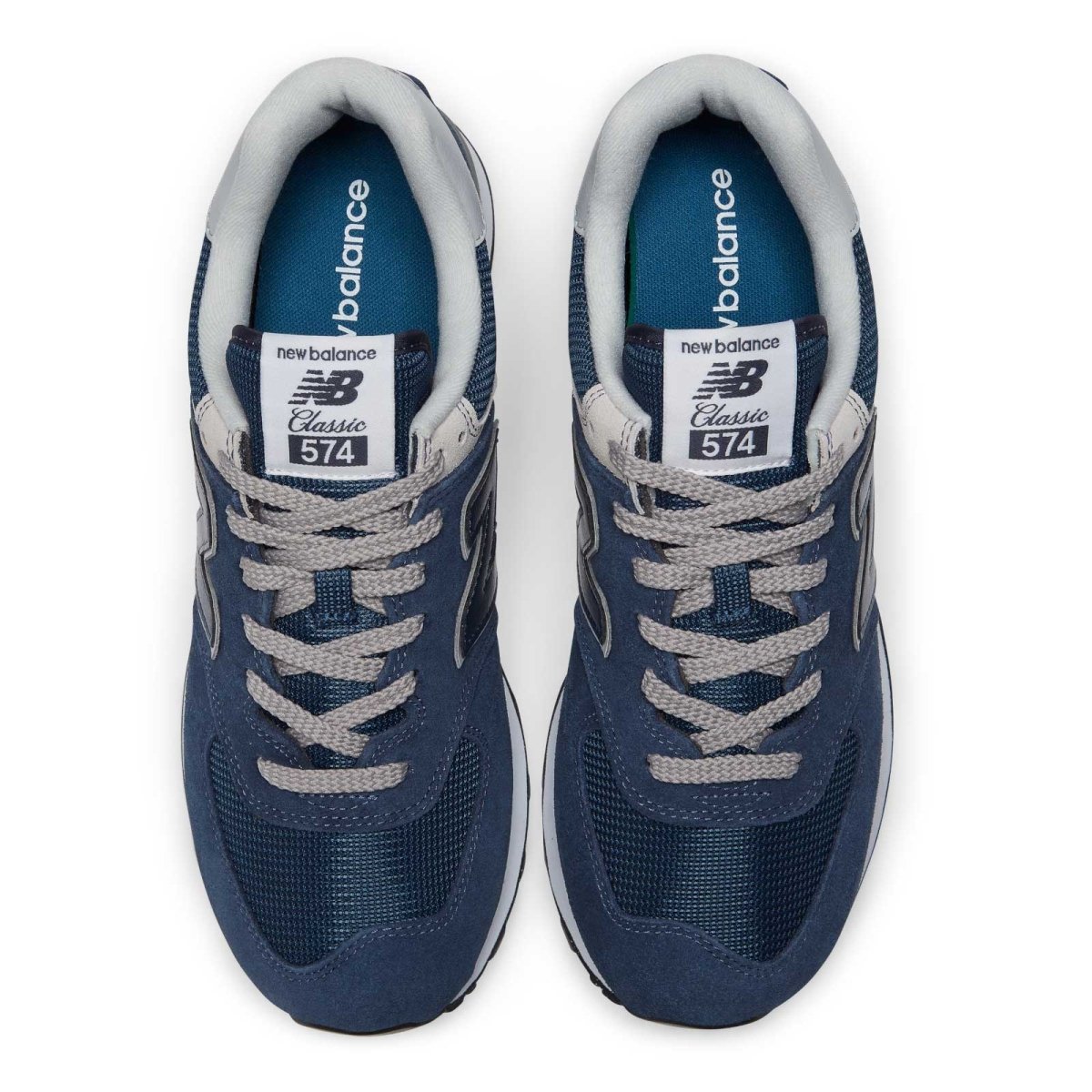 New Balance Men's ML574EVN Navy/White - 10015231 - Tip Top Shoes of New York