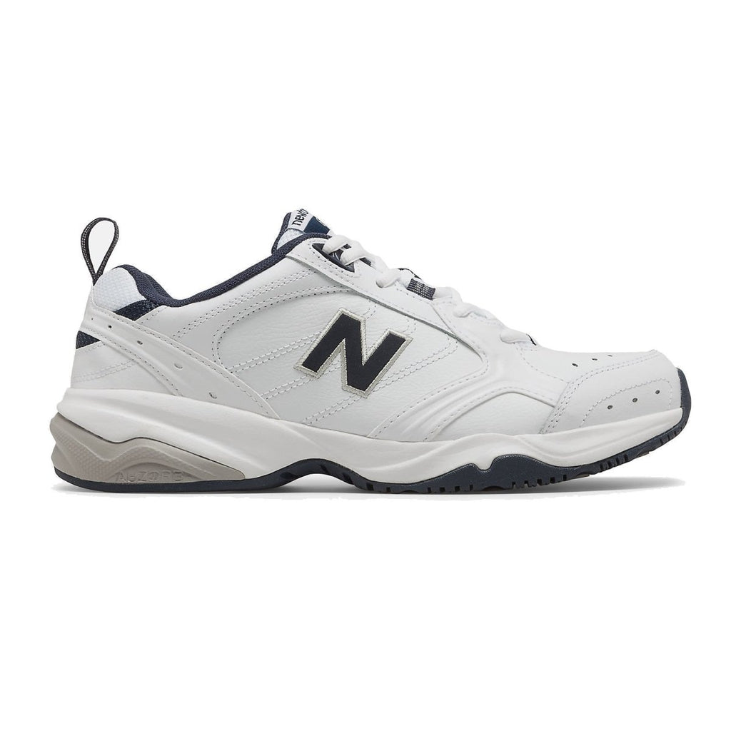 New Balance Men s MX624WN2 White Navy Tip Top Shoes of New York