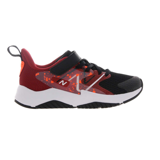 New Balance PS (Preschool) Rave Run v2 Bungee Lace with Hook-and-Loop Top Strap Black/Red - 1080787 - Tip Top Shoes of New York