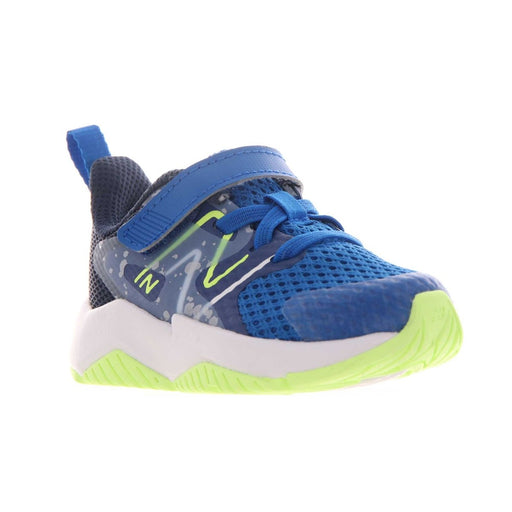 New Balance PS (Preschool) Rave Run v2 Bungee Lace with Hook-and-Loop Top Strap Royal/Lime - 1080761 - Tip Top Shoes of New York