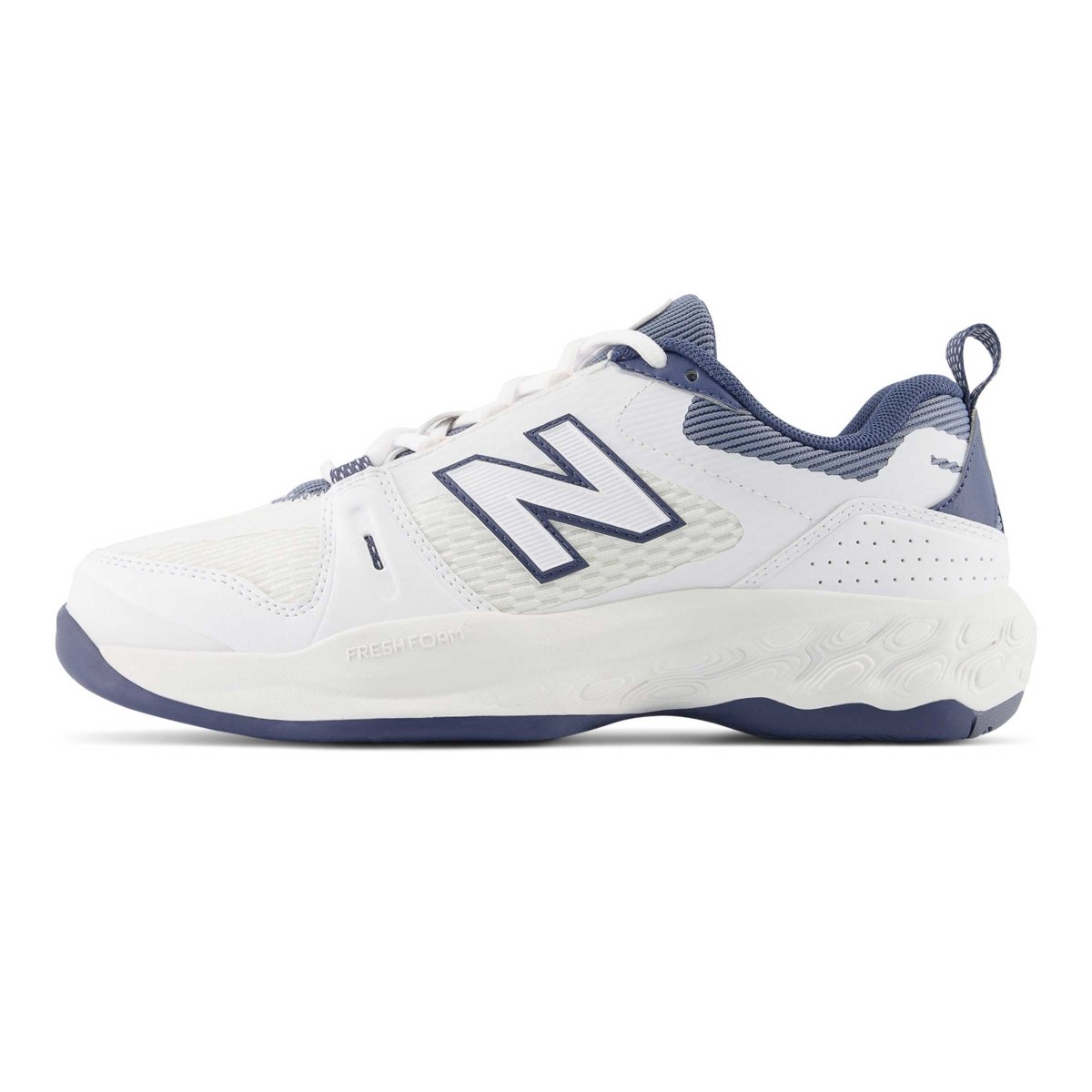 New Balance Women's Fresh Foam X WC1007WT White/Sea Salt/Blue - 10032721 - Tip Top Shoes of New York